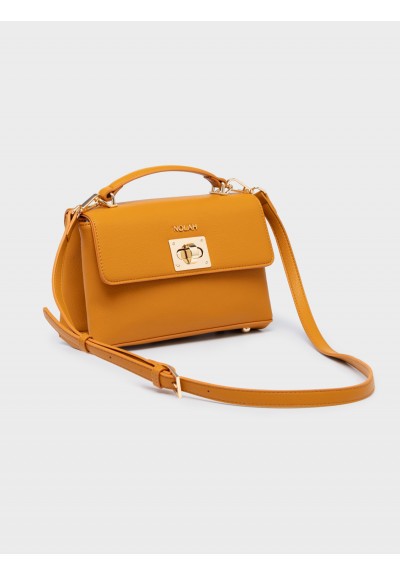 Nolah Γυναικεία Τσάντα ώμου & χιαστί Alba Yellow Mustard