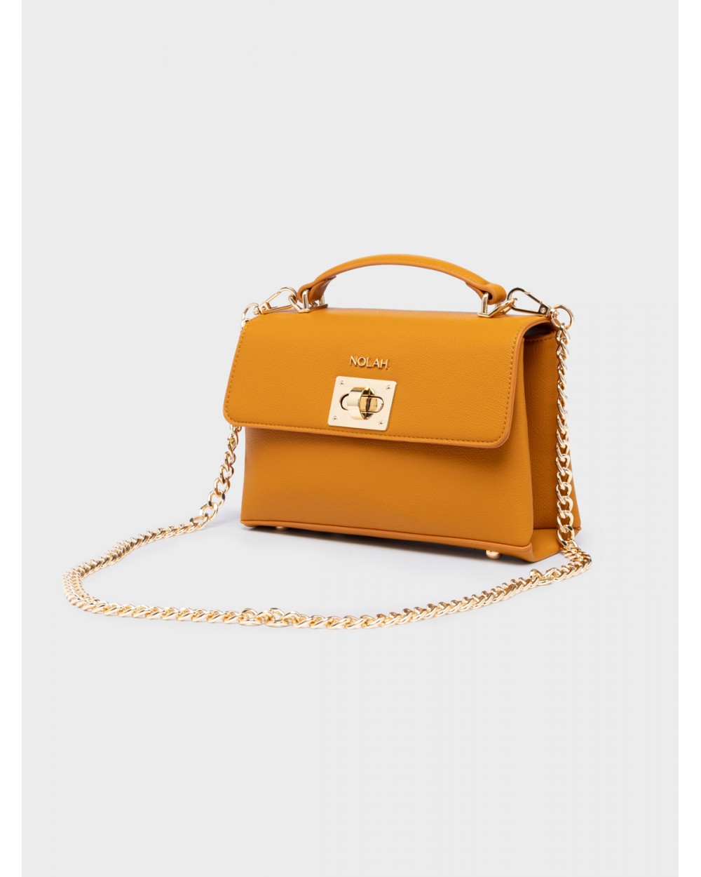 Nolah Γυναικεία Τσάντα ώμου & χιαστί Alba Yellow Mustard Γυναικείες Τσάντες