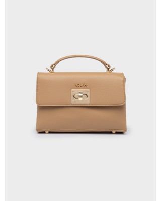 Nolah Γυναικεία Τσάντα ώμου & χιαστί Alba Beige