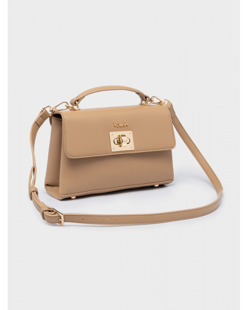 Nolah Γυναικεία Τσάντα ώμου & χιαστί Alba Beige Γυναικείες Τσάντες