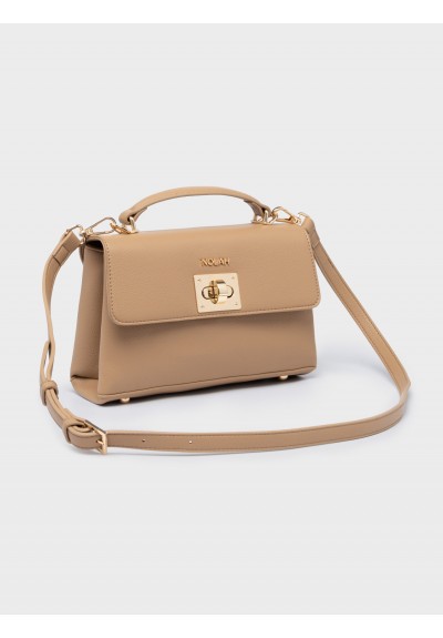 Nolah Γυναικεία Τσάντα ώμου & χιαστί Alba Beige