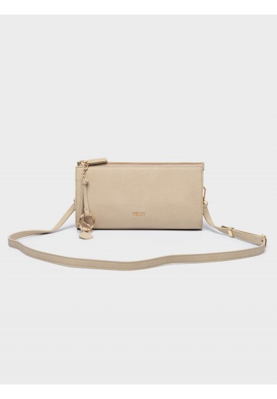 Nolah Γυναικεία Τσάντα ώμου & χιαστί Aura Ivory