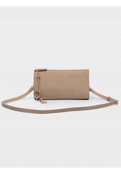 Nolah Γυναικεία Τσάντα ώμου & χιαστί Aura Beige