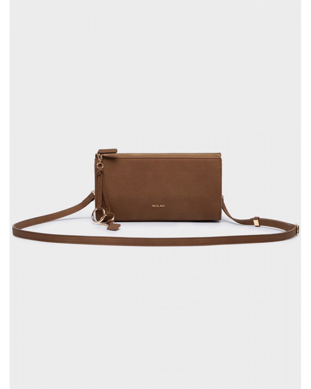 Nolah Γυναικεία Τσάντα ώμου & χιαστί Aura Brown Γυναικείες Τσάντες