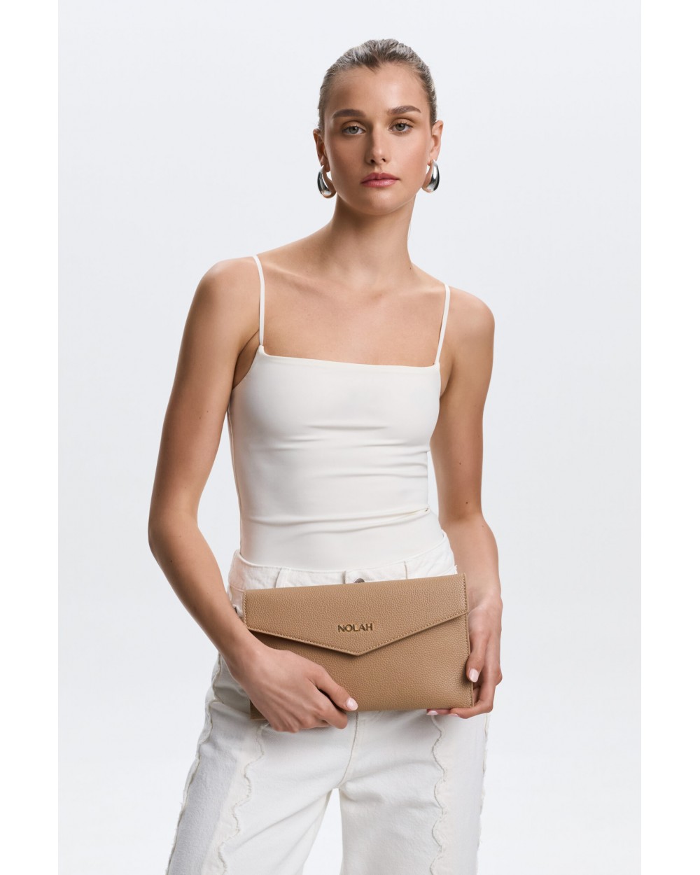 Nolah Γυναικεία Τσάντα ώμου & χιαστί Aggelina Hot Pink Γυναικείες Τσάντες