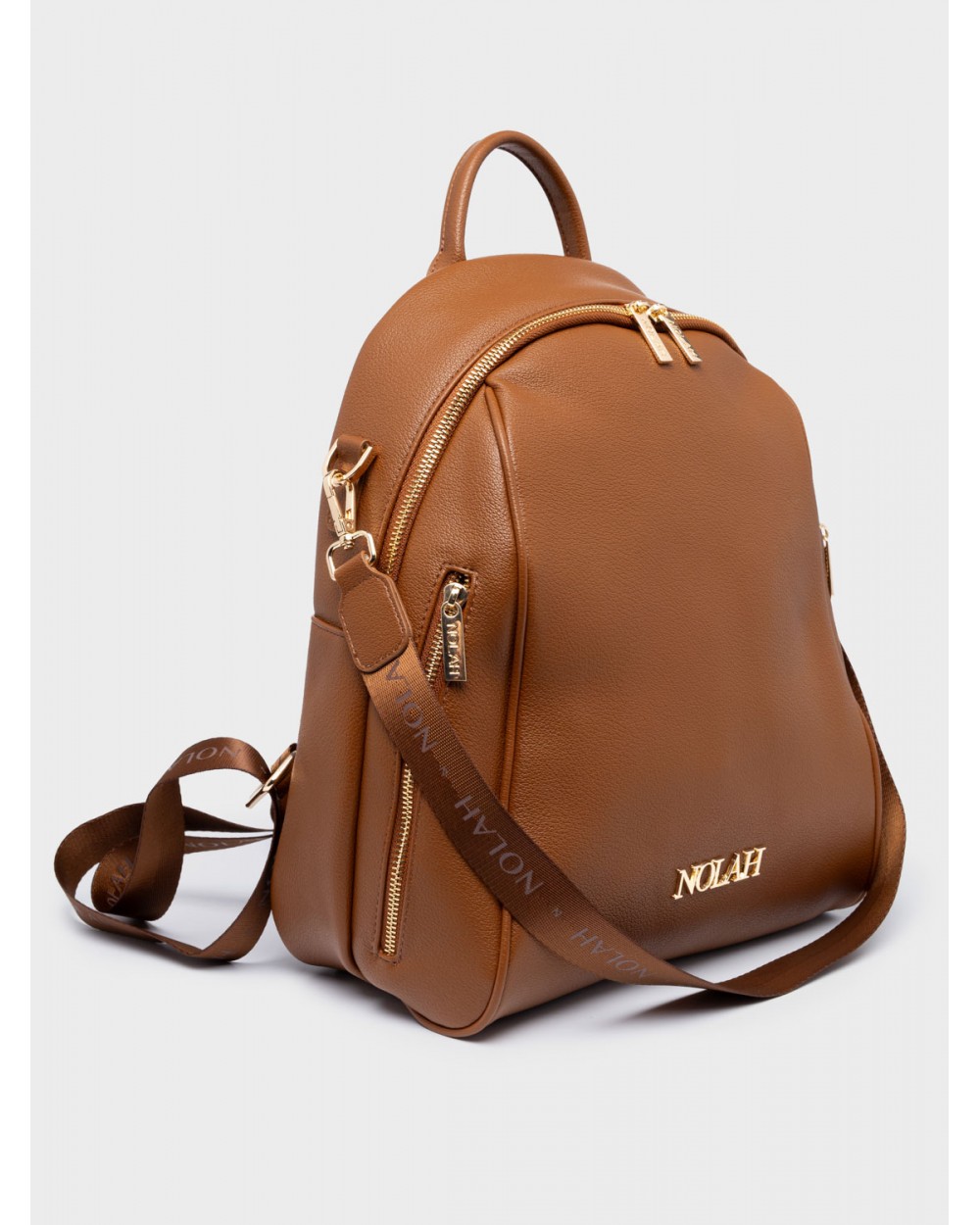 Nolah Γυναικεία Backpack Upton Brown Γυναικείες Τσάντες