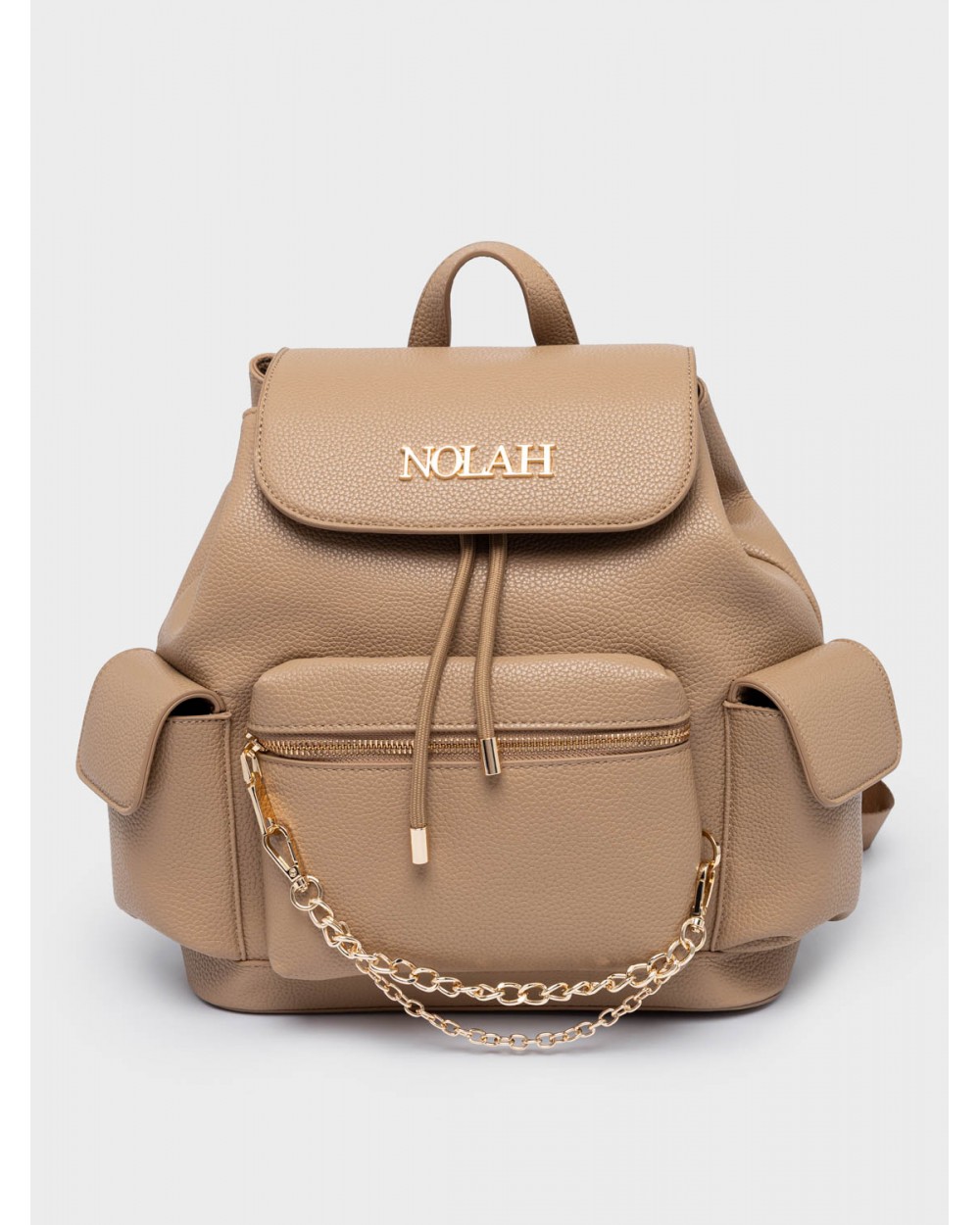 Nolah Γυναικεία Backpack Tasha Light Beige Γυναικείες Τσάντες