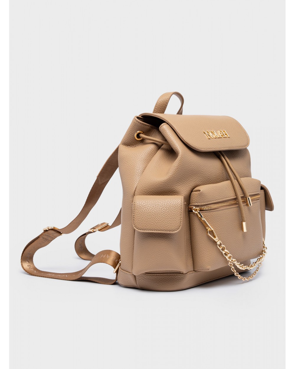 Nolah Γυναικεία Backpack Tasha Light Beige Γυναικείες Τσάντες
