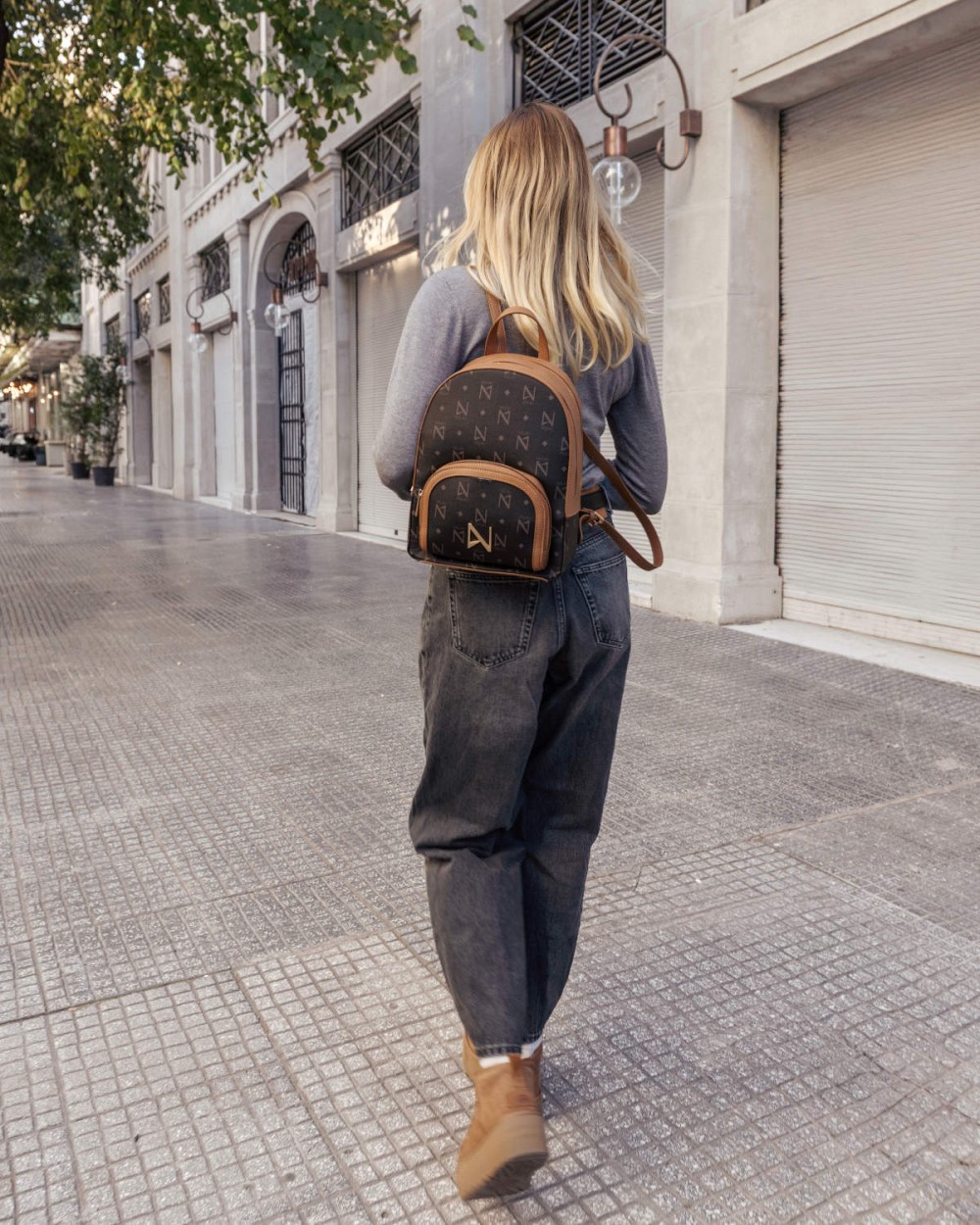 Nolah Γυναικεία Backpack Milo White Γυναικείες Τσάντες