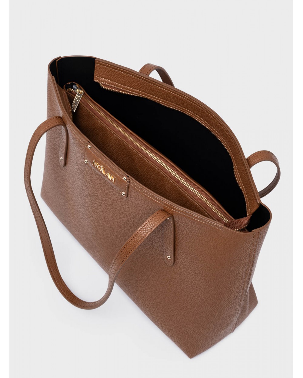 Nolah Γυναικεία Τσάντα ώμου Serenity Brown Γυναικείες Τσάντες