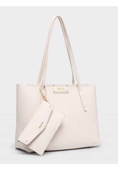 Nolah Γυναικεία Τσάντα ώμου Serenity Ivory