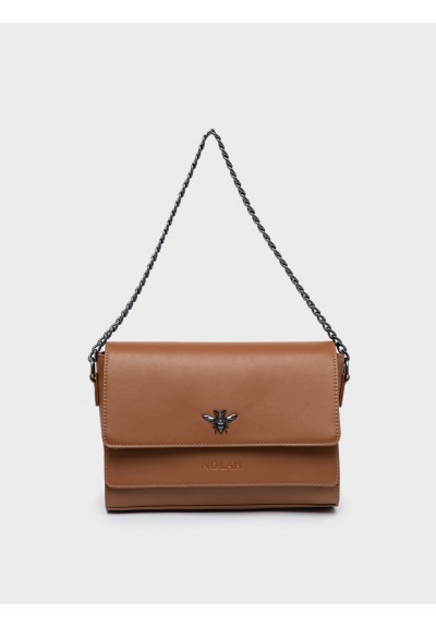 Nolah Γυναικεία Τσάντα ώμου & χιαστί Eva Brown