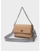 Nolah Γυναικεία Τσάντα ώμου & χιαστί Eva Beige Γυναικείες Τσάντες