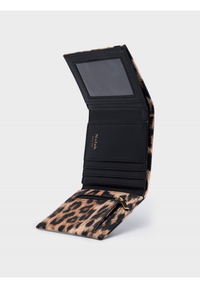 Nolah Γυναικείο Πορτοφόλι Lana Brown Leopard