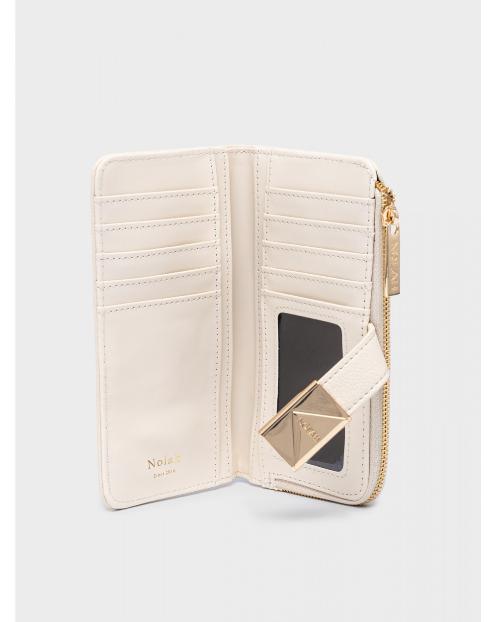 Nolah Γυναικείο Πορτοφόλι Savvina Ivory Γυναικεία Πορτοφόλια