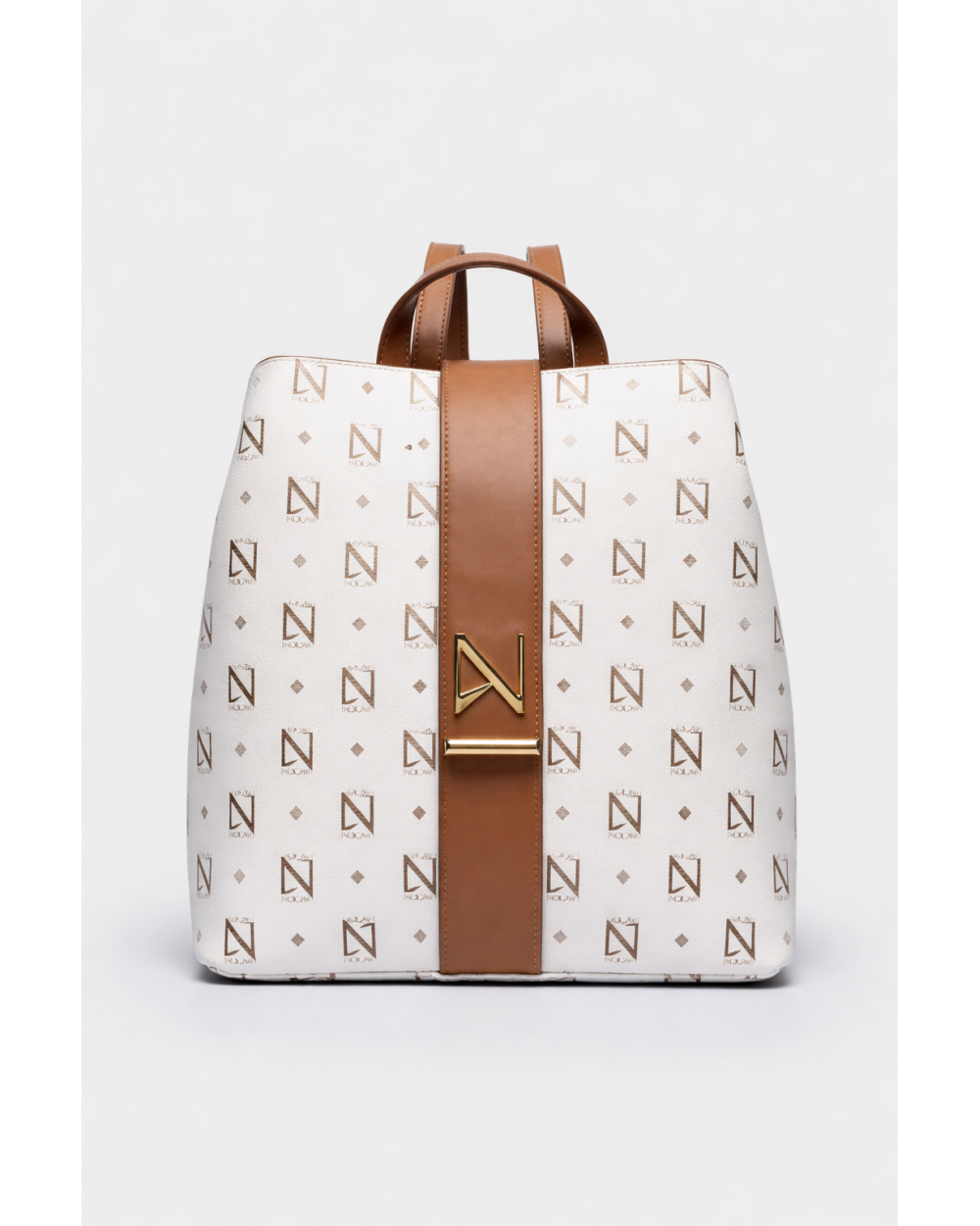 Nolah Γυναικεία Backpack Heron White Brown Γυναικείες Τσάντες