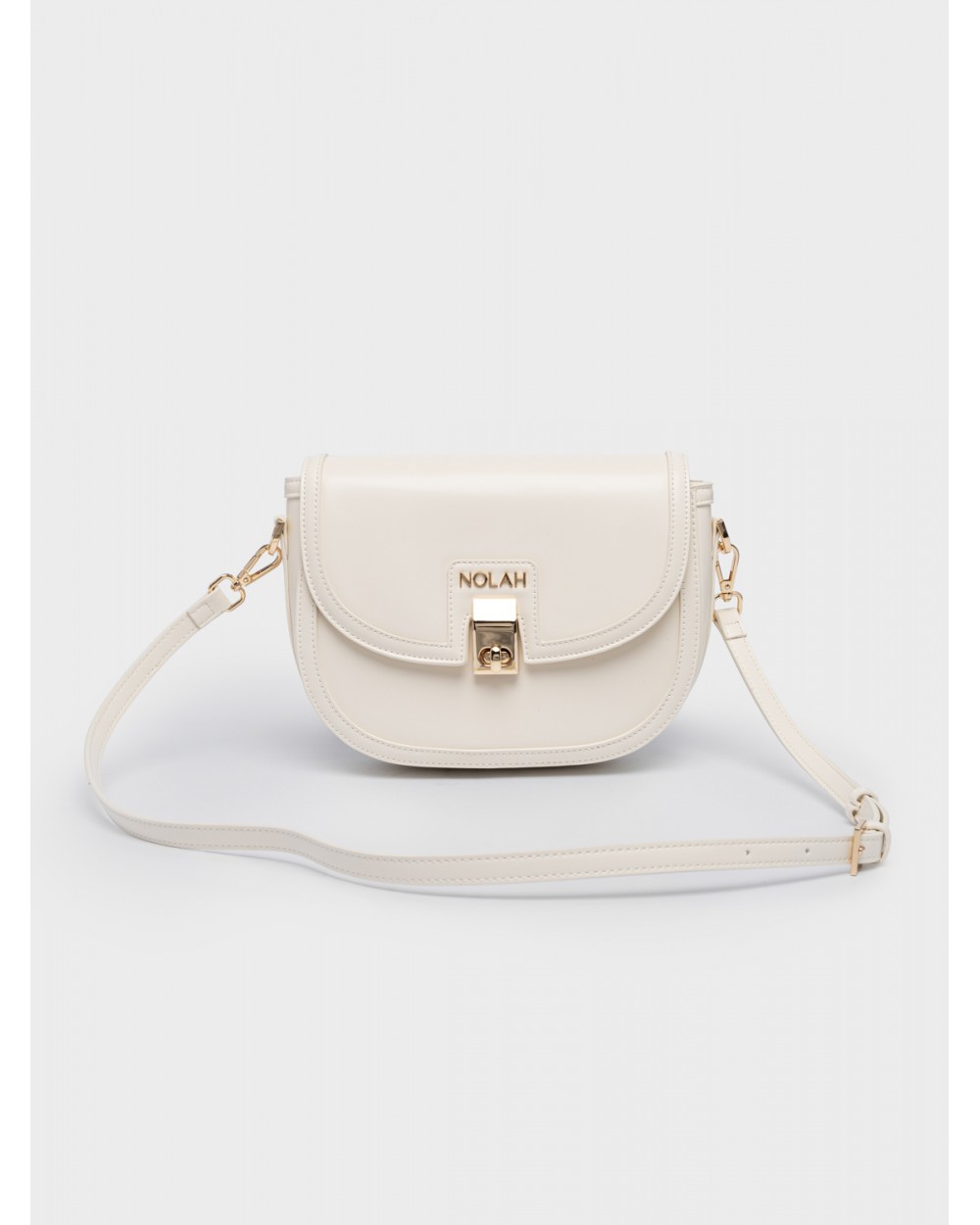 Nolah Γυναικεία Τσάντα ώμου & χιαστί Madrid Cream Γυναικείες Τσάντες