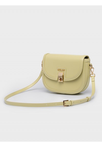 Nolah Γυναικεία Τσάντα ώμου & χιαστί Madrid Banana Yellow