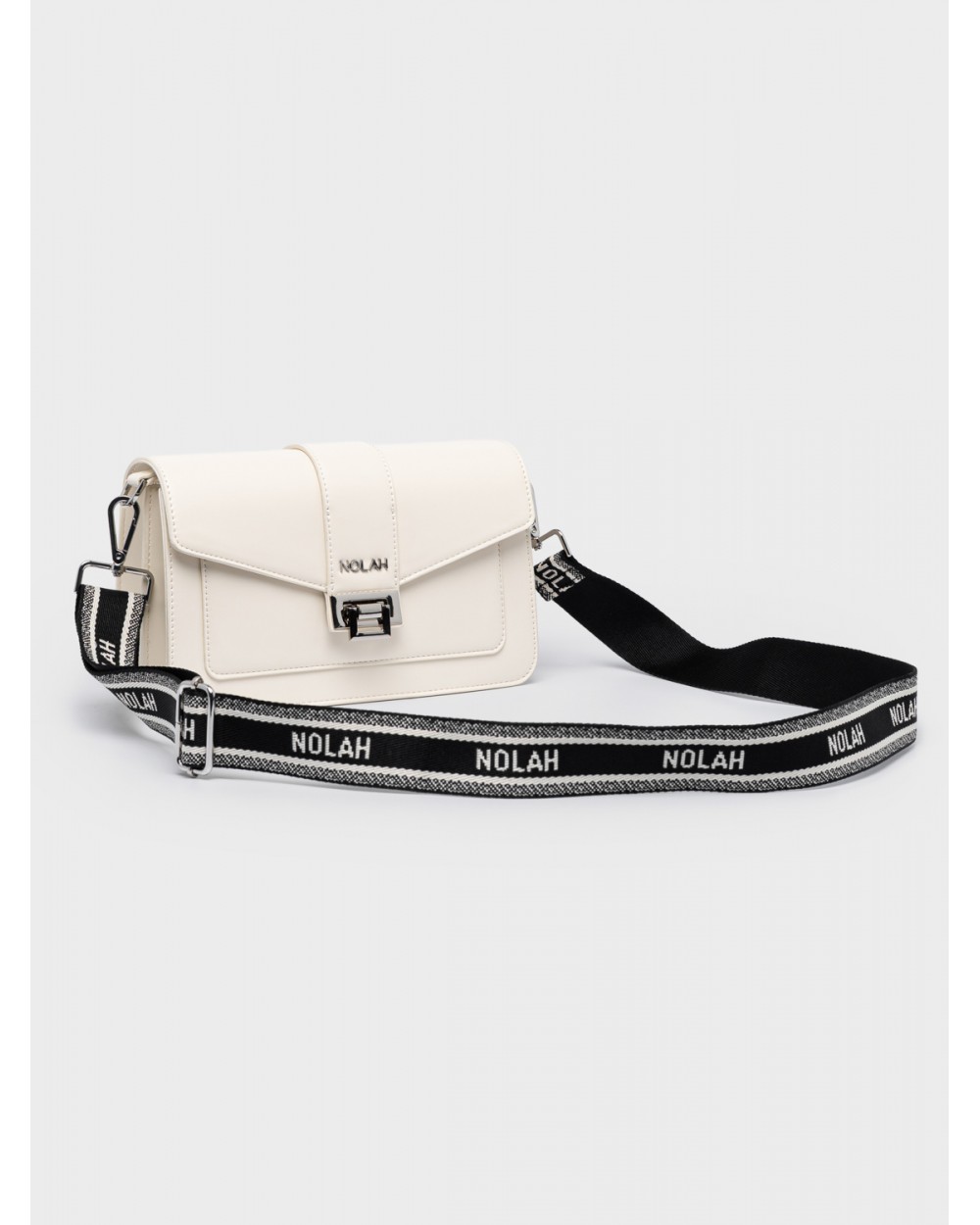 Nolah Γυναικεία Τσάντα ώμου & χιαστί Danny Offwhite – Silver Γυναικείες Τσάντες