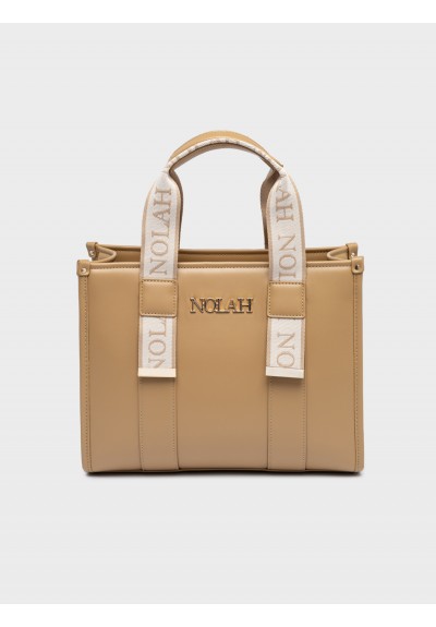 Nolah Γυναικεία Τσάντα ώμου & χιαστί Kendra Beige