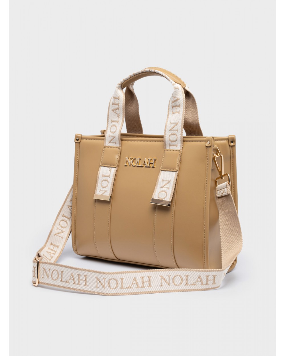 Nolah Γυναικεία Τσάντα ώμου & χιαστί Kendra Beige Γυναικείες Τσάντες