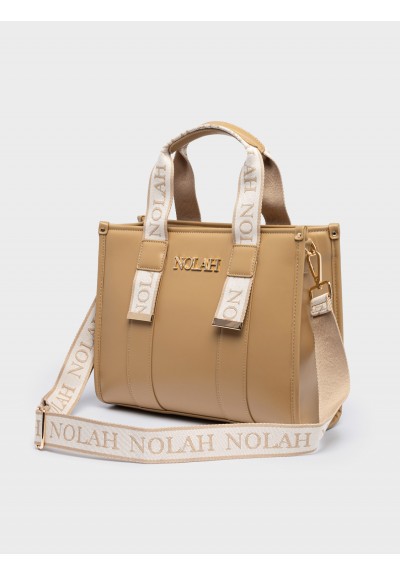 Nolah Γυναικεία Τσάντα ώμου & χιαστί Kendra Beige