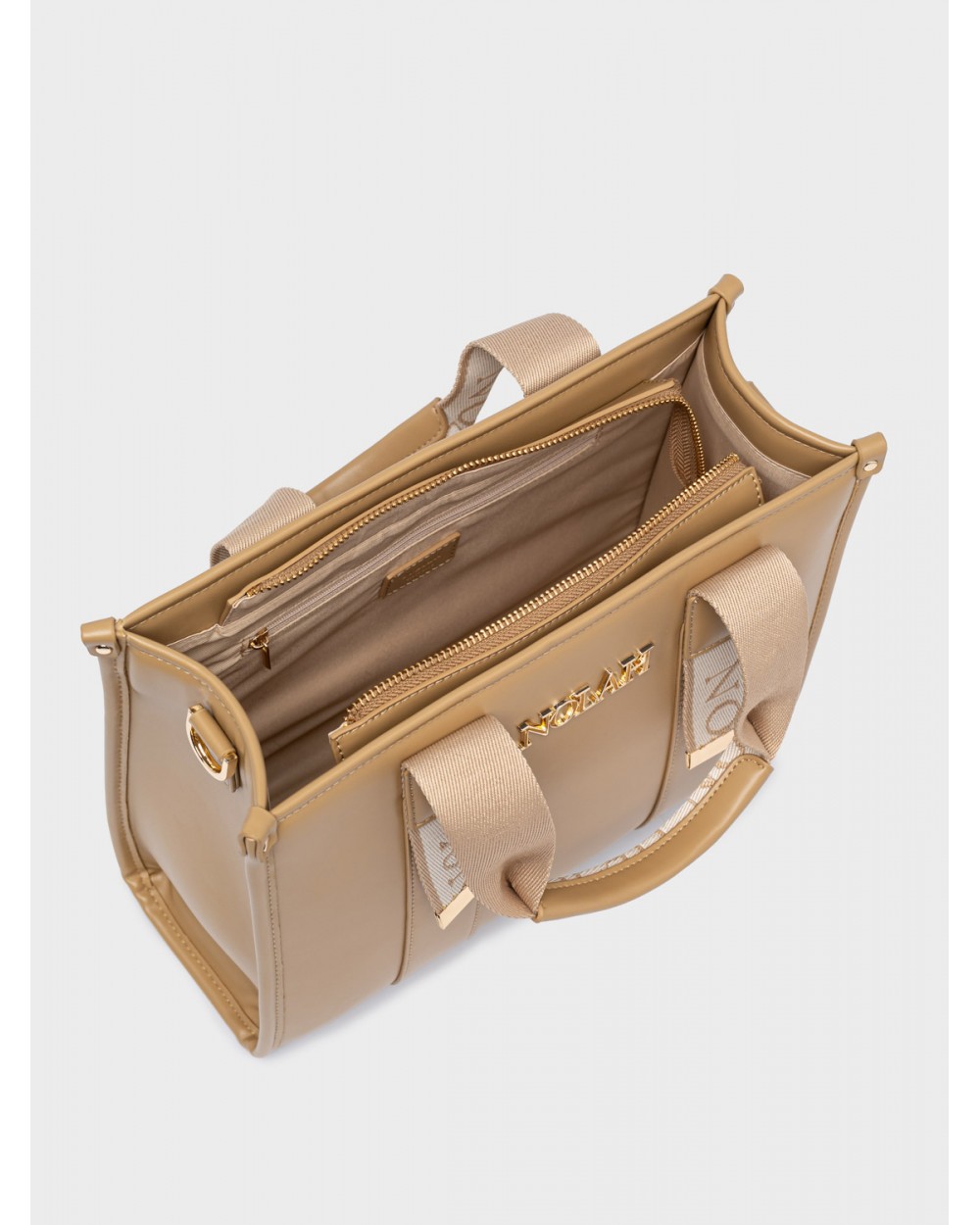 Nolah Γυναικεία Τσάντα ώμου & χιαστί Kendra Beige Γυναικείες Τσάντες