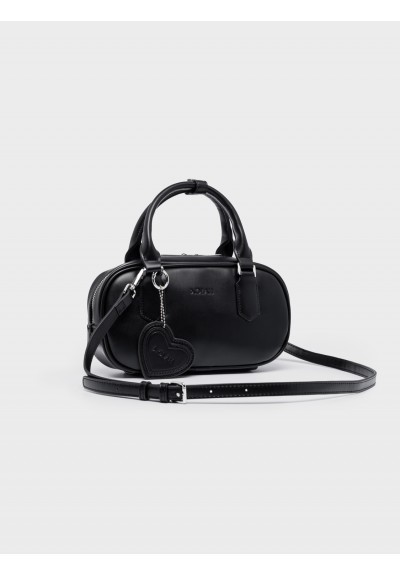 Nolah Γυναικεία Τσάντα ώμου & χιαστί Lovey Black Silver