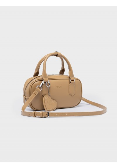 Nolah Γυναικεία Τσάντα ώμου & χιαστί Lovey Beige Silver