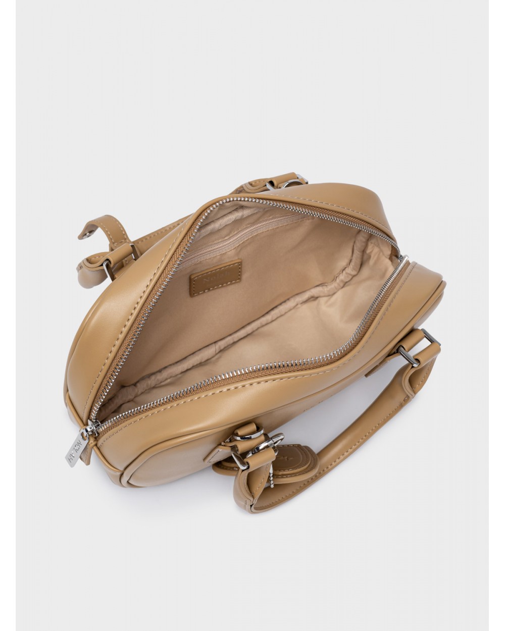 Nolah Γυναικεία Τσάντα ώμου & χιαστί Lovey Beige Silver Γυναικείες Τσάντες