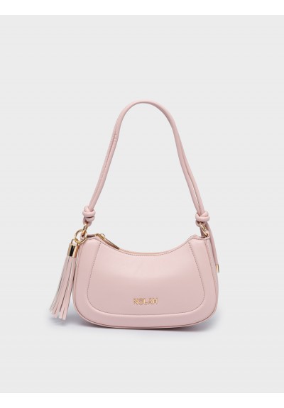 Nolah Γυναικεία Τσάντα ώμου & χιαστί Melina Pastel Pink
