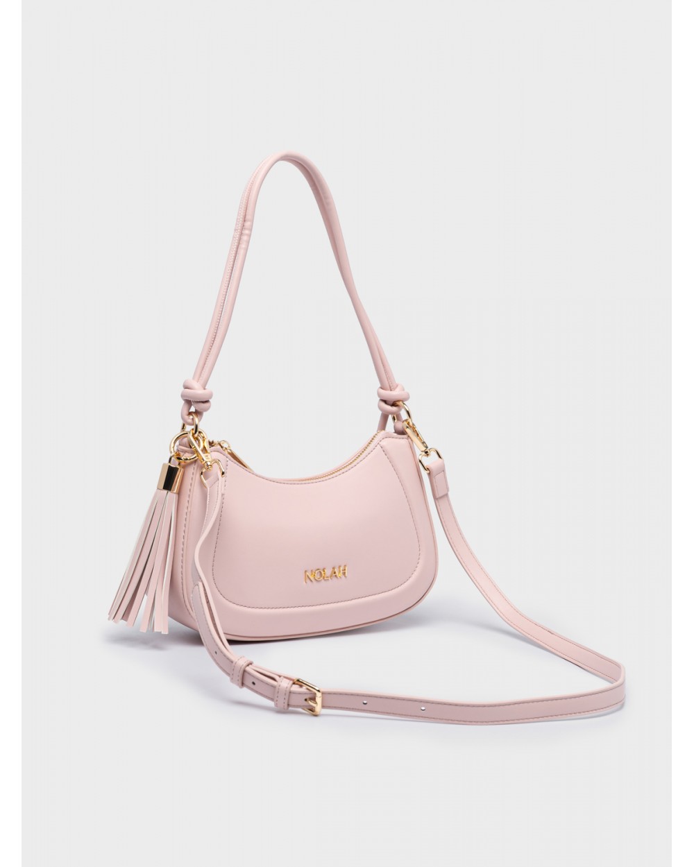 Nolah Γυναικεία Τσάντα ώμου & χιαστί Melina Pastel Pink Γυναικείες Τσάντες