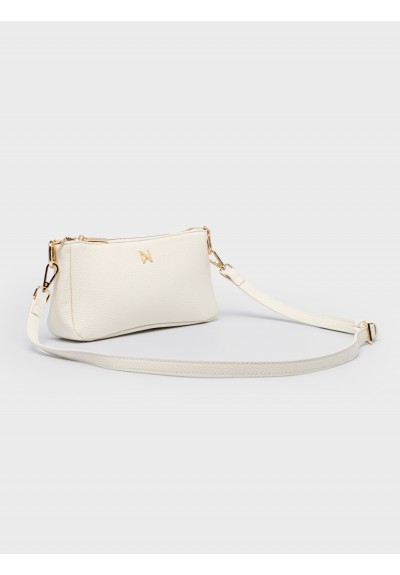 Nolah Γυναικεία Τσάντα ώμου & χιαστί Flavia Ivory