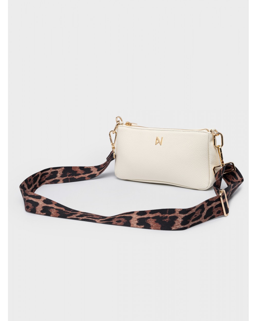 Nolah Γυναικεία Τσάντα ώμου & χιαστί Flavia Ivory Γυναικείες Τσάντες