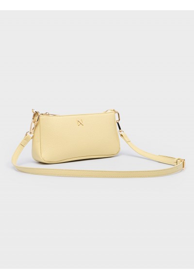 Nolah Γυναικεία Τσάντα ώμου & χιαστί Flavia Banana Yellow