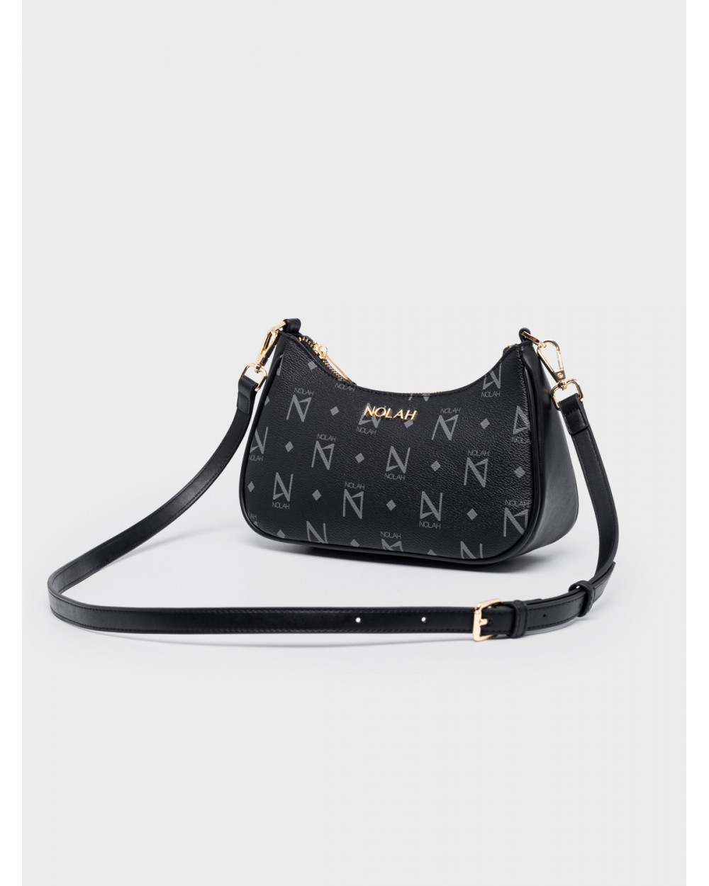 Nolah Γυναικεία Τσάντα ώμου & χιαστί Mona Black Γυναικείες Τσάντες