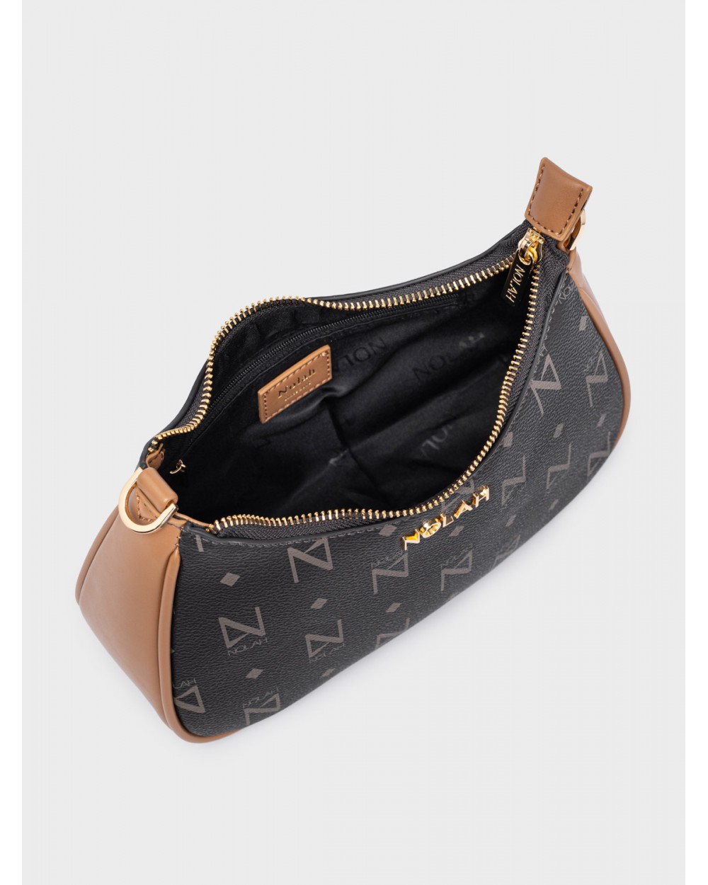 Nolah Γυναικεία Τσάντα ώμου & χιαστί Mona Brown Γυναικείες Τσάντες