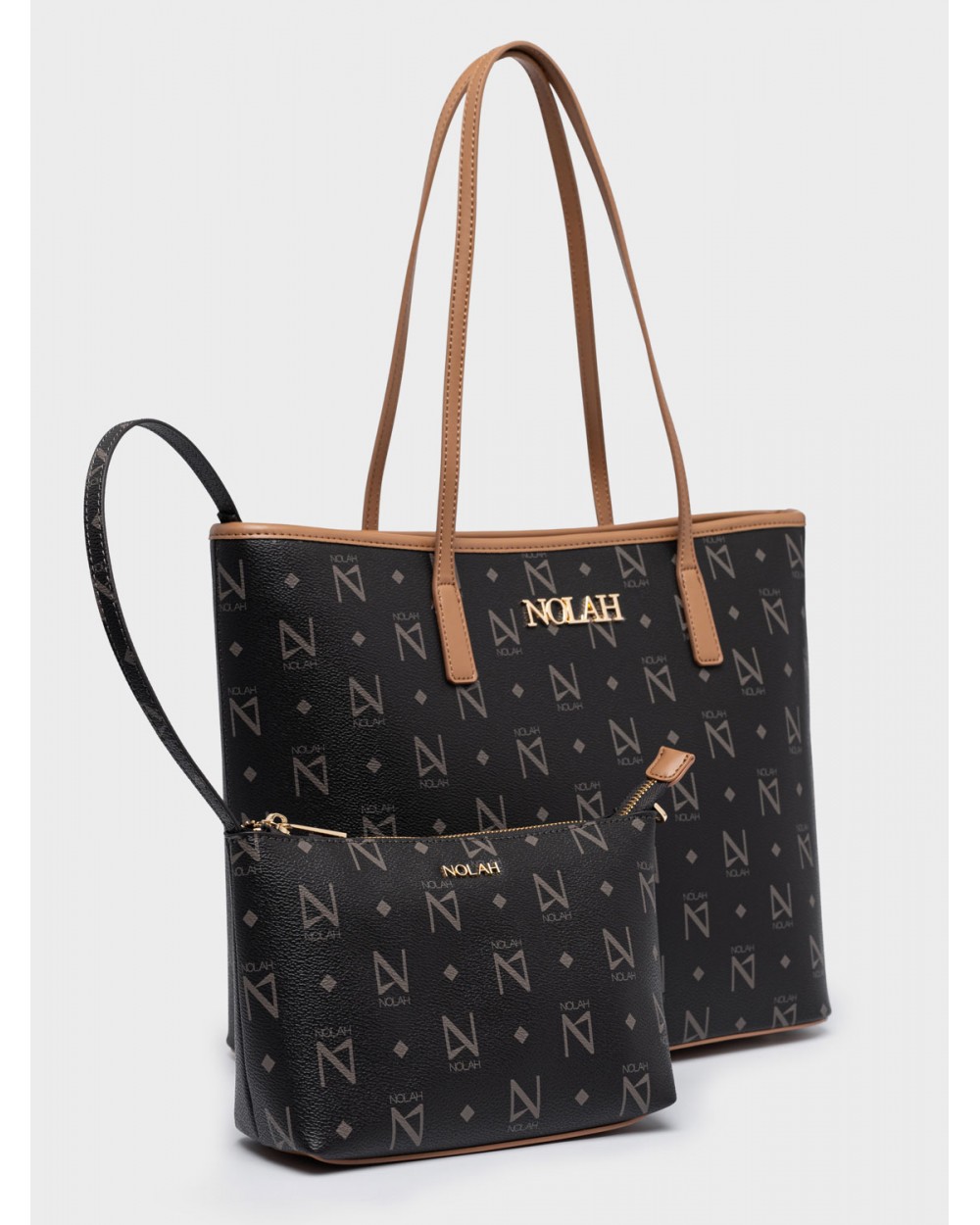 Nolah Γυναικεία Τσάντα ώμου Ansa Brown Γυναικείες Τσάντες