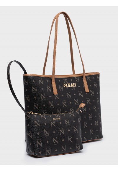 Nolah Γυναικεία Τσάντα ώμου Ansa Brown