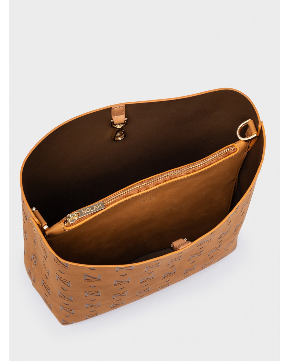 Nolah Γυναικεία Τσάντα ώμου & χιαστί Brielle Brown Γυναικείες Τσάντες