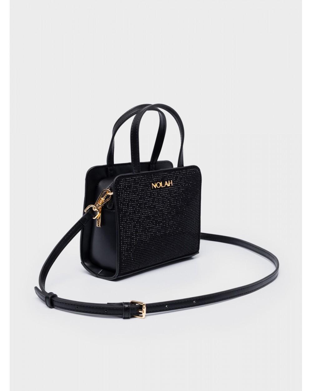 Nolah Γυναικεία Τσάντα ώμου & χιαστί Lady Black Γυναικείες Τσάντες