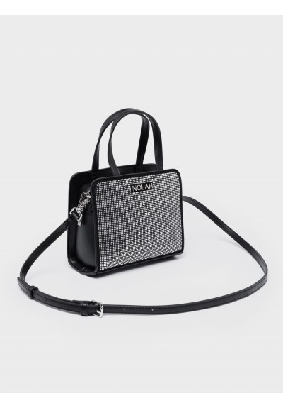 Nolah Γυναικεία Τσάντα ώμου & χιαστί Lady White Silver