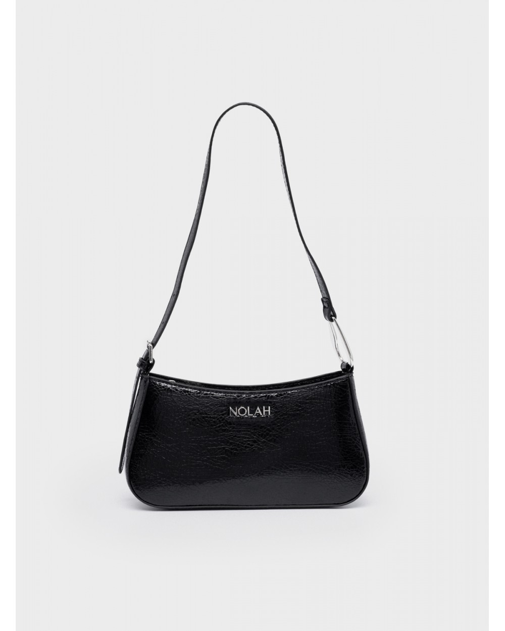 Nolah Γυναικεία Τσάντα ώμου & χιαστί Siara Black Silver Γυναικείες Τσάντες