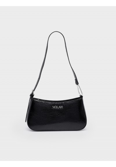 Nolah Γυναικεία Τσάντα ώμου & χιαστί Siara Black Silver