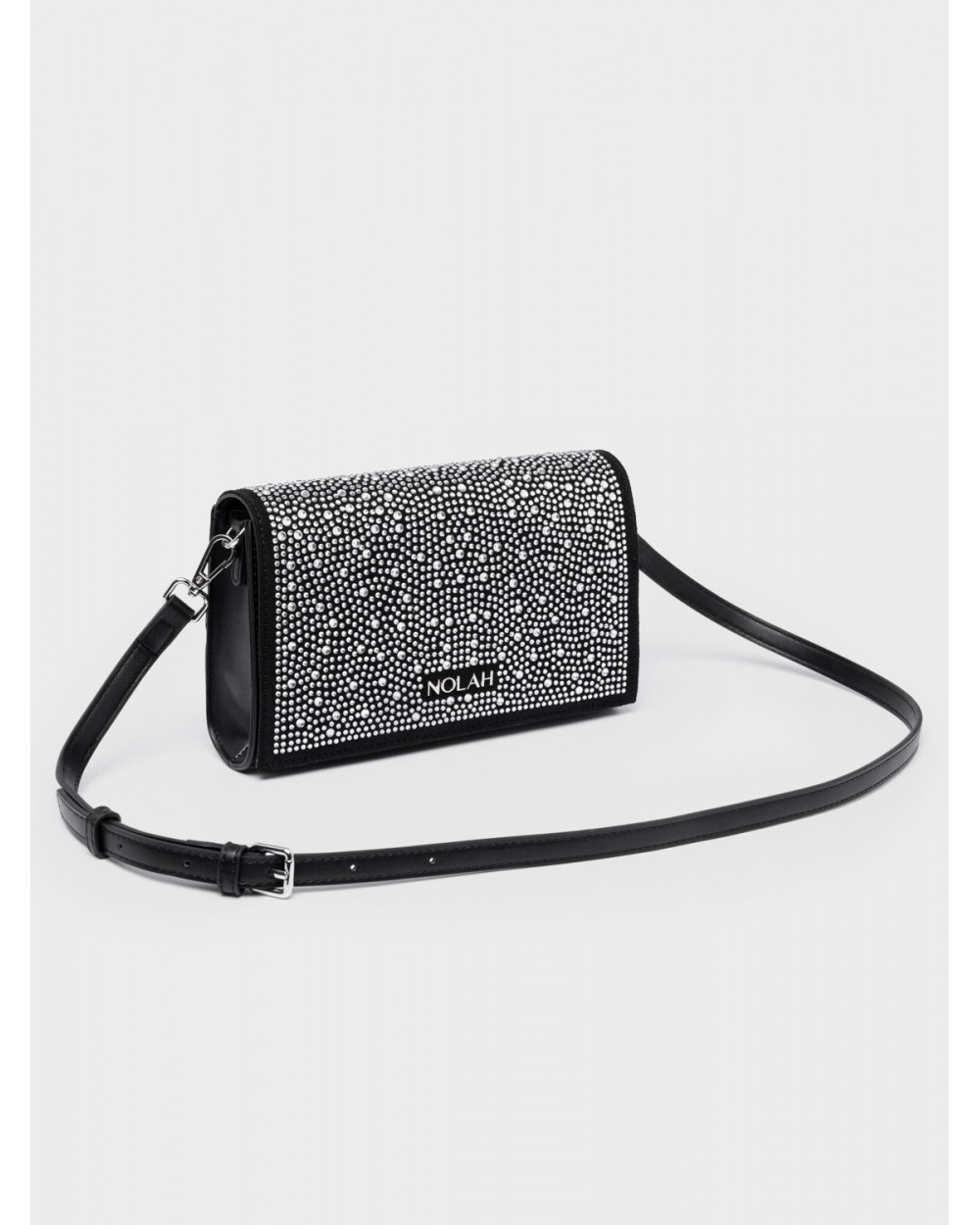 Nolah Γυναικεία Τσάντα ώμου & χιαστί Marlen White Silver Γυναικείες Τσάντες