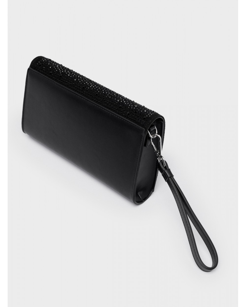 Nolah Γυναικεία Τσάντα ώμου & χιαστί Marlen Black Silver Γυναικείες Τσάντες