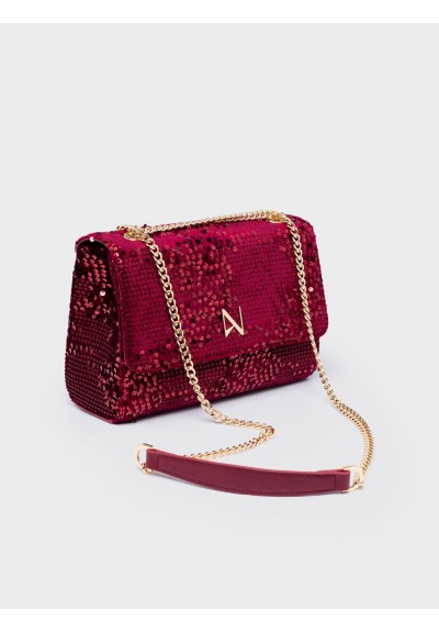Nolah Γυναικεία Τσάντα ώμου & χιαστί Fabolus Red