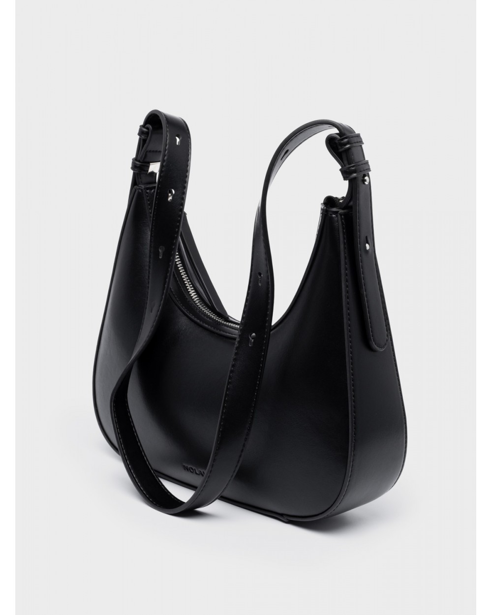 Nolah Γυναικεία Τσάντα ώμου Elina Black Silver Γυναικείες Τσάντες