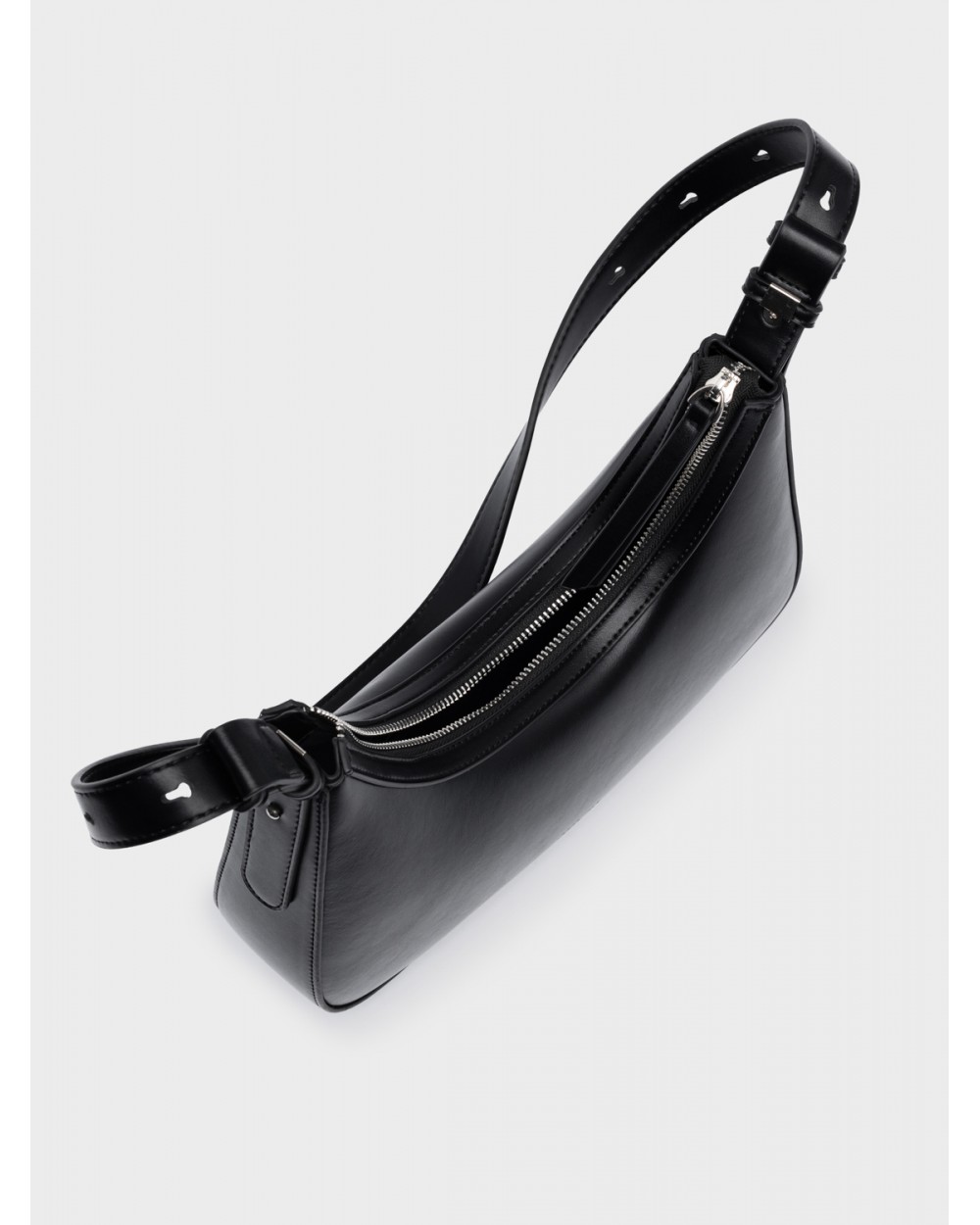 Nolah Γυναικεία Τσάντα ώμου Elina Black Silver Γυναικείες Τσάντες