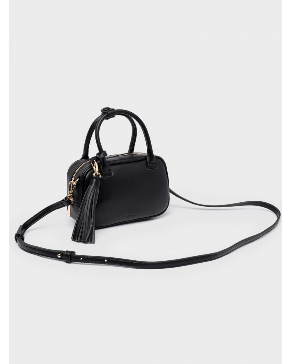 Nolah Γυναικεία Τσάντα ώμου & χιαστί Laura Black Gold Γυναικείες Τσάντες